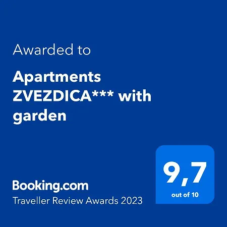 Appartement Zvezdica*** With Garden